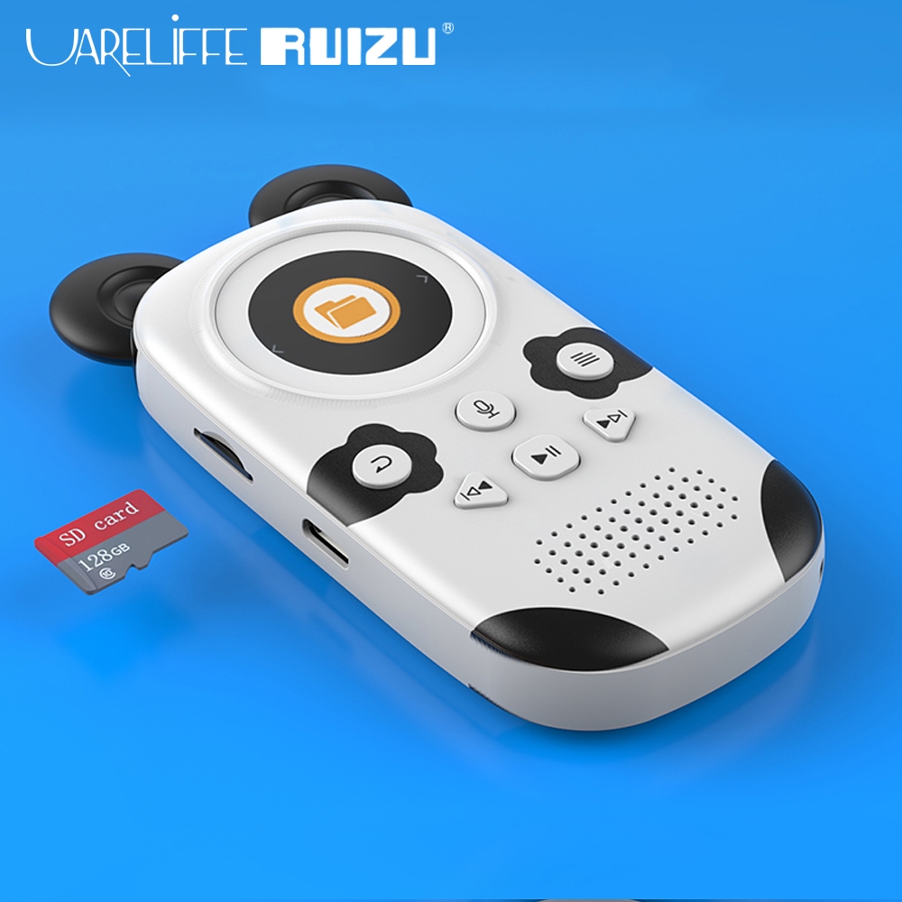 Uareliffe RUIZU X31 Student Music Player With Speaker Bluetooth 5.0 FM