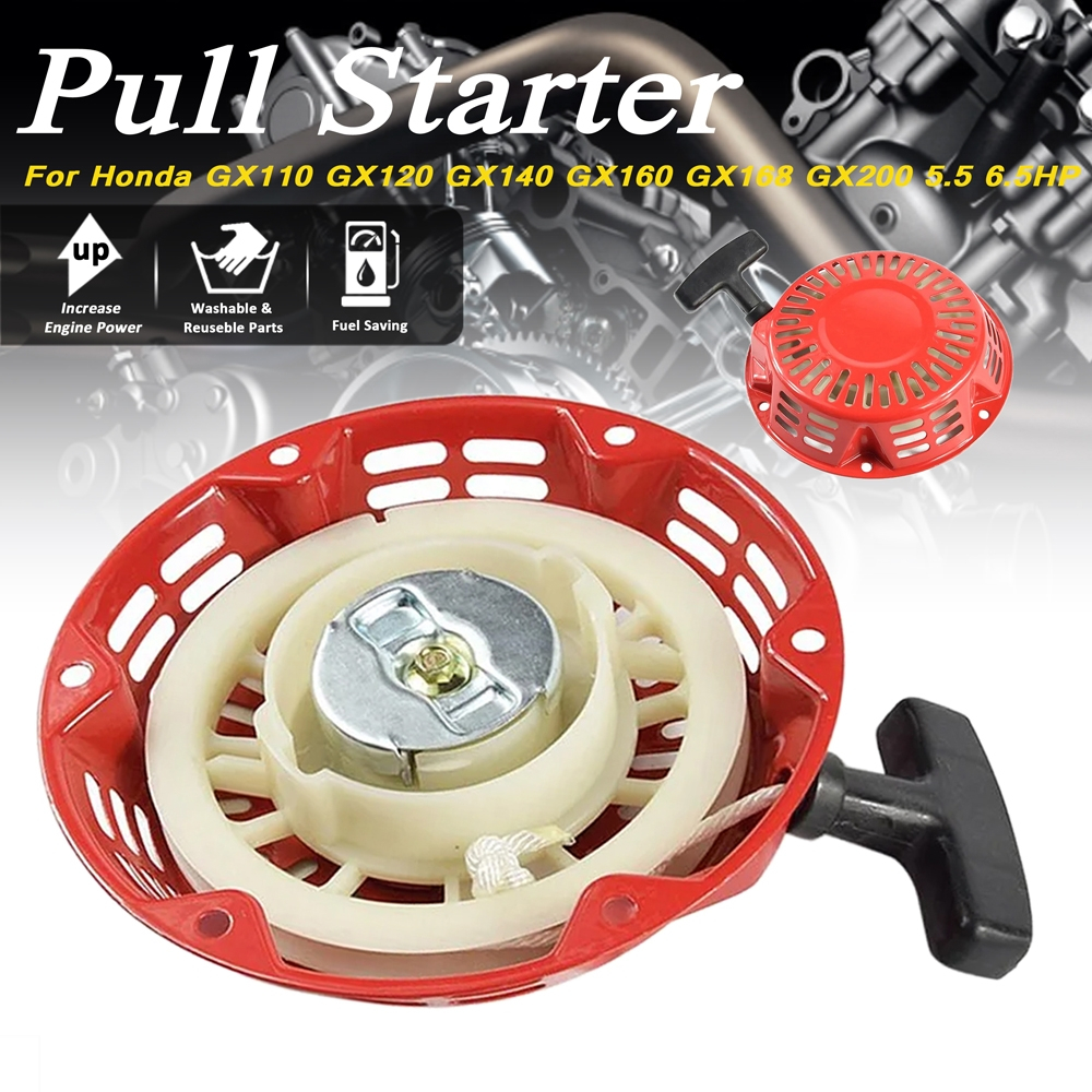 Carkio Pull Recoil Starter Compatible with Honda Gx120 Gx140 Gx160