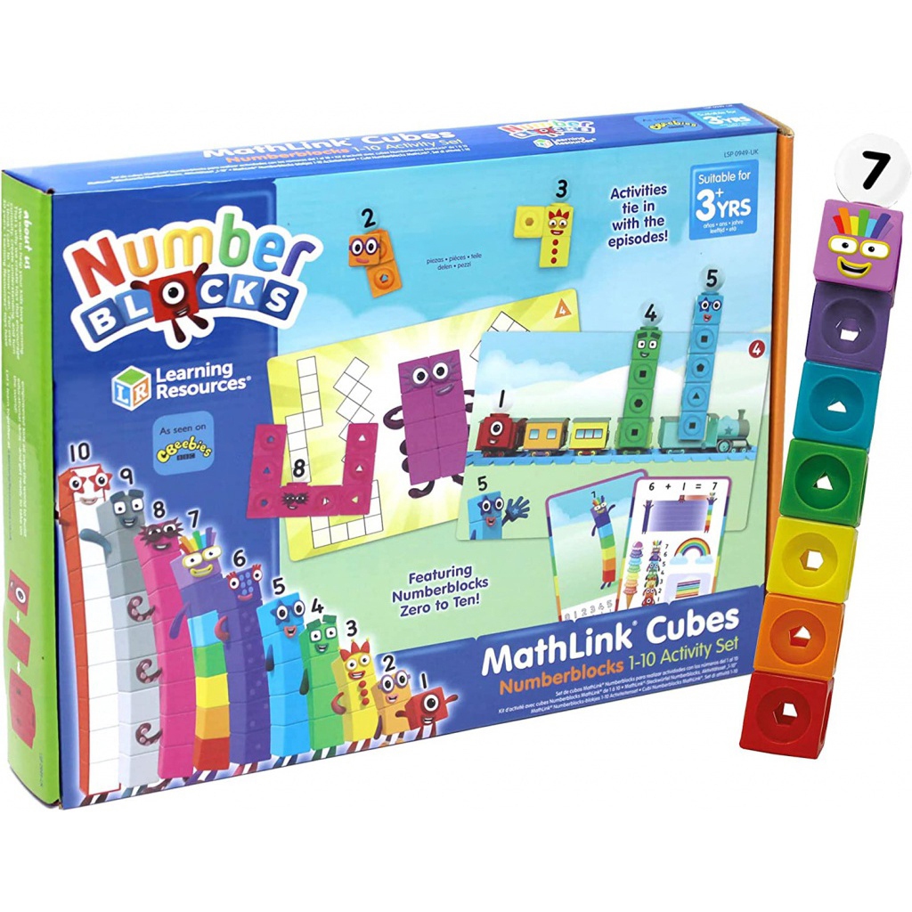 [EXBEPE] Numberblocks MathLink Cubos del 1 al 10 Learning Resource ...