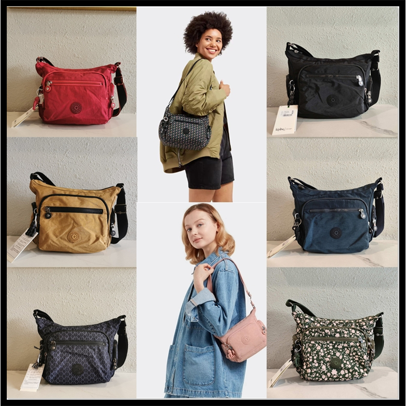 Kipling New Style Simple Women s Shoulder Bag Nylon Multi Compartment Small Cross Body Female Bag 12632