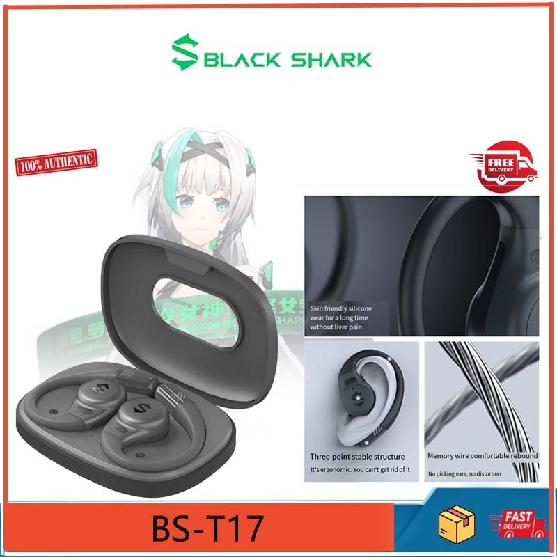 Shopee Black Shark Earphone Type C Game One Black Shark JoyBuds