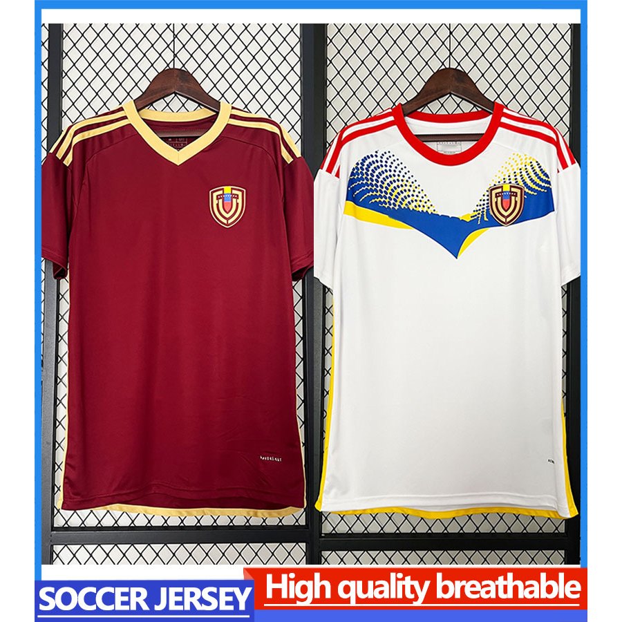 Fan version Venezuela Home Away Kit Soccer Jerseys 2024 2025 Men Quick