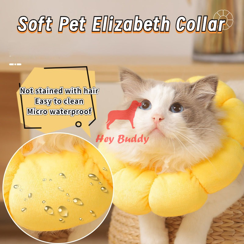 Cat Elizabeth Collar Soft Dog Recovery Collar Anti-Lick Shame Anti