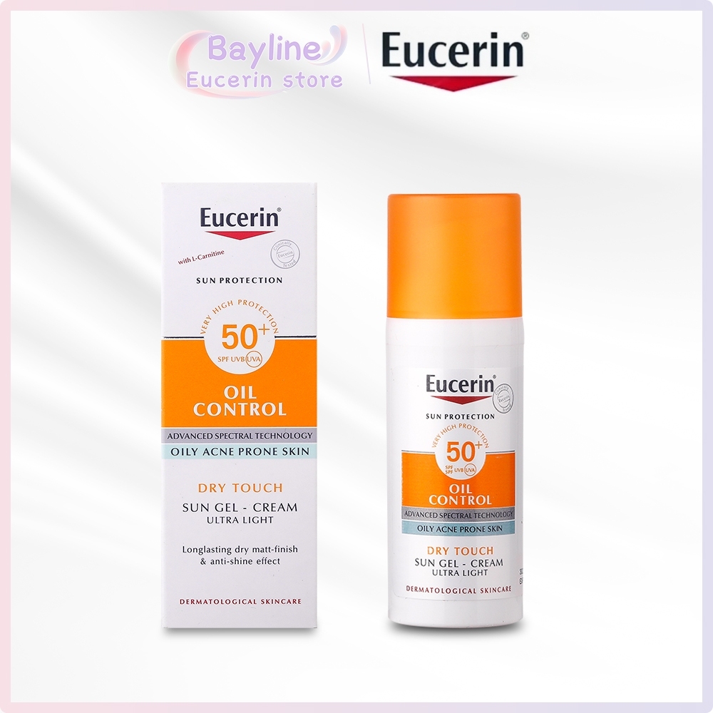 Eucerin Oil Control Refreshing Sunscreen Sensitive Skin Available ...