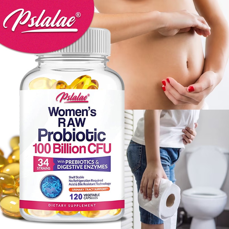 Women's RAW Probiotic - 34 probiotic strains - for urinary tract health ...