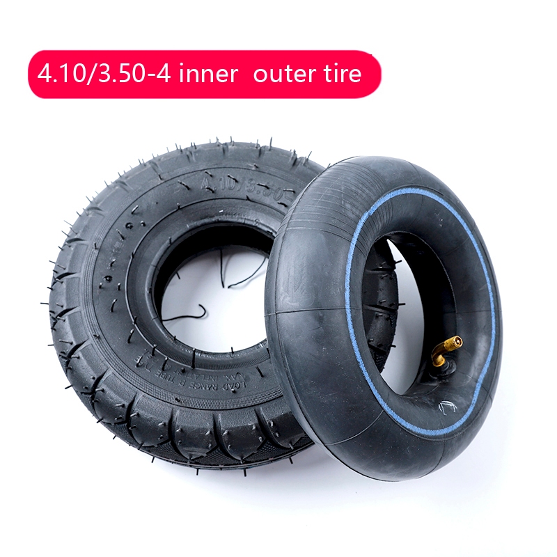 Pair Of Tires 3.00-4 With Tread Lugs For ATV POCKET Quad, Pocket Quad - View #2