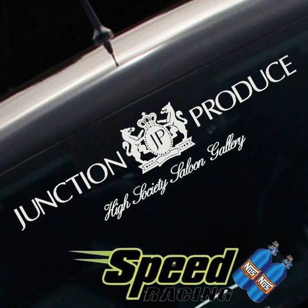 JDM Junction Produce Front Side Windshield Banner Decal Vinyl Car ...