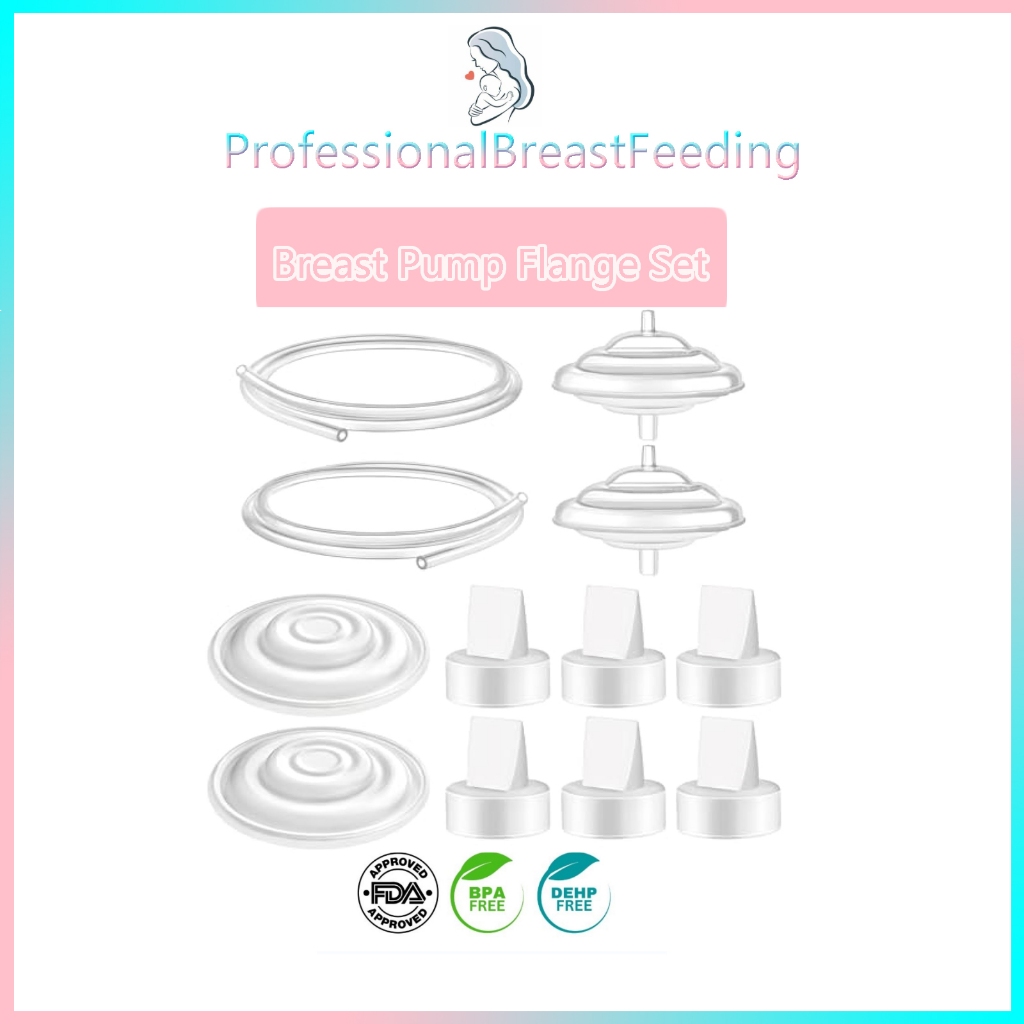 Kit Ricambio Tiralatte Compatibile Spectra S1/S2/9 Plus: Flange, Valvole E Accessori, Non Originale