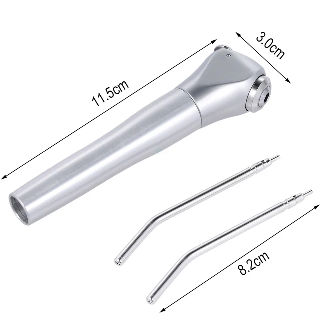 1 Set Dental Air Water Spray Gun Triple 3 Way Syringe Handpiece + 2 ...