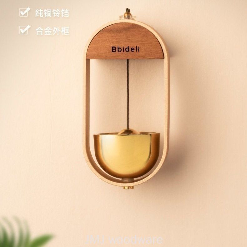 Suction Doorbell Entry Wind Chime Dopamine Wooden Doorbell Shop ...