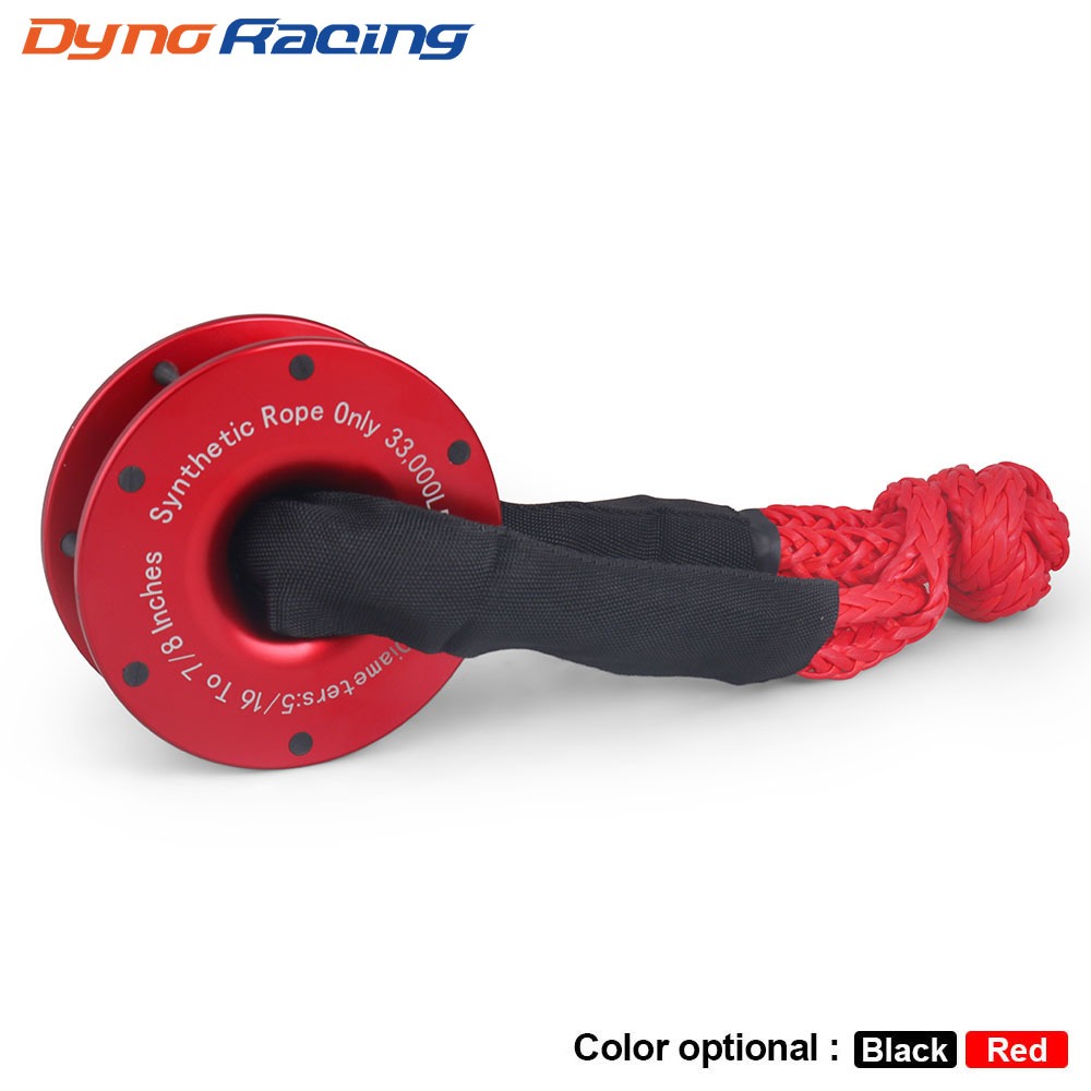 Upgrade High Load Capacity Recovery Ring Set Rope Retention Pulley+Hook ...