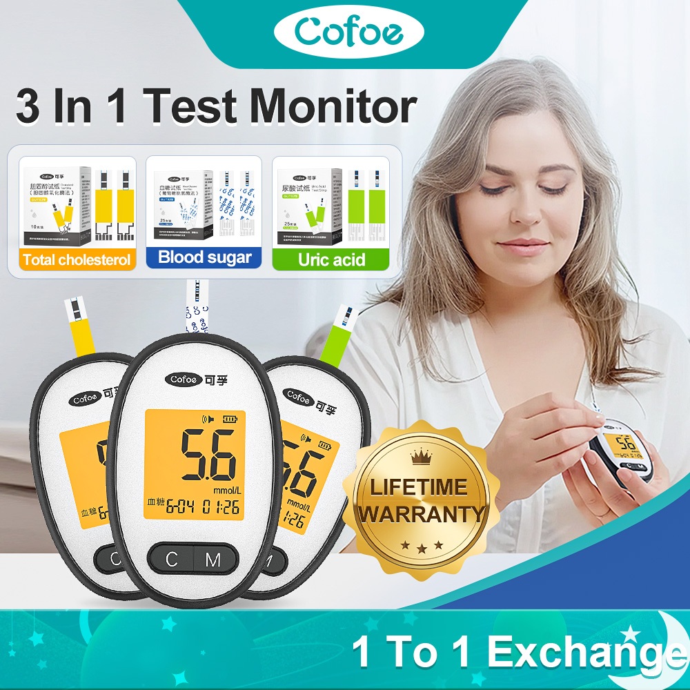 Cofoe In Blood Sugar Uric Acid Total Cholesterol Multifunctional