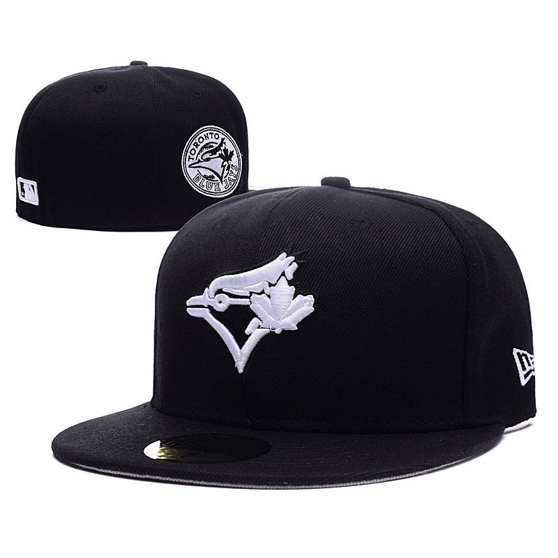 Ready Stocks MLB Toronto Blue Jays Fitted Hat Full Cap 59FIFTY Men ...