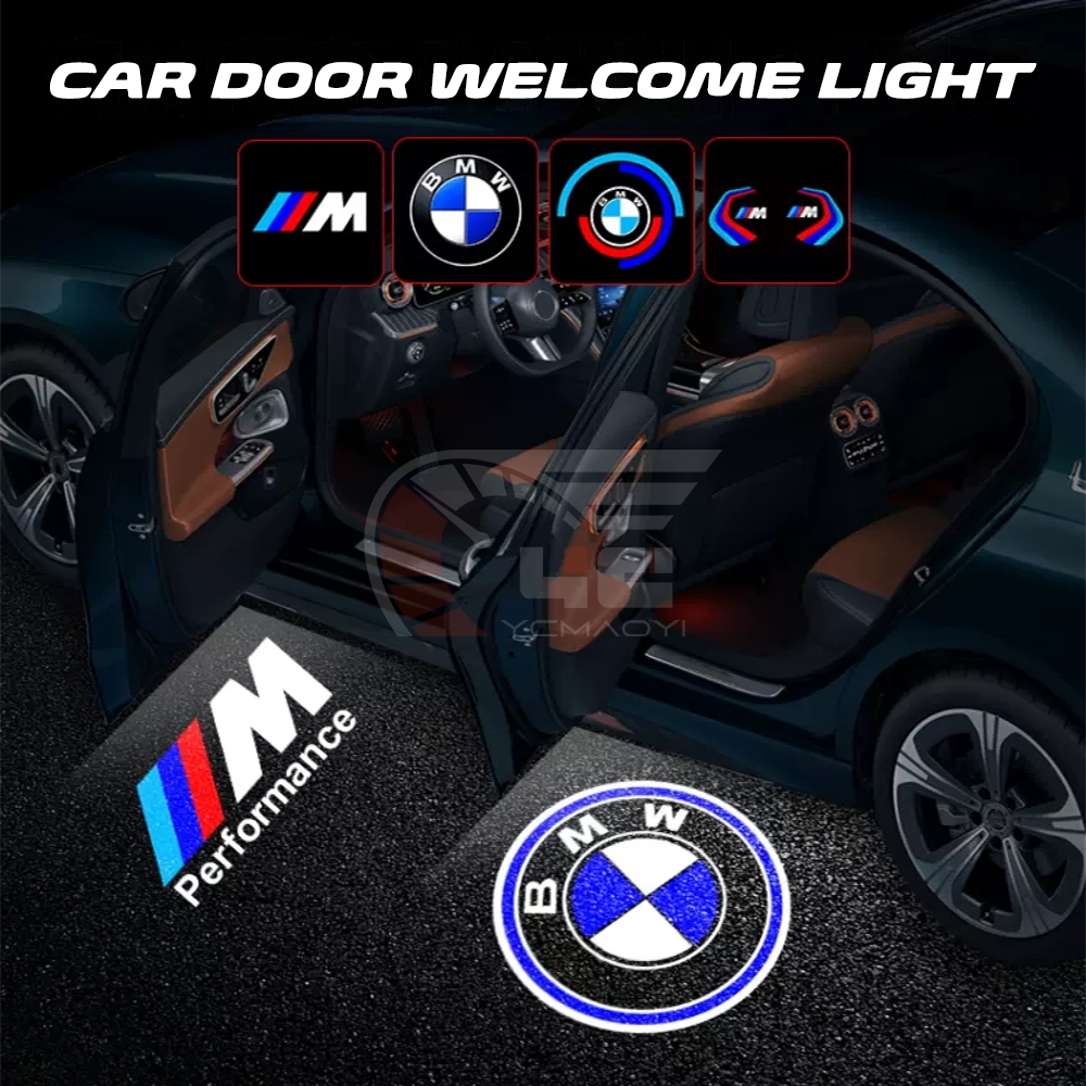 2/4Pcs Led Car Door Light Welcome Projector Logo Ghost Shadow Lamp For ...