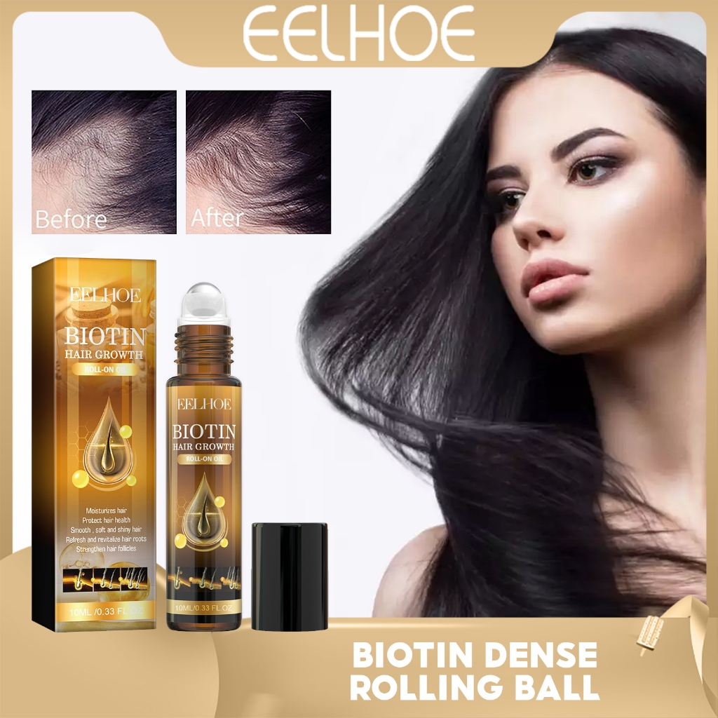 Eelhoe Biotin Dense Hair Ball Anti-Hair Loss Nourishes Hair Follicle ...