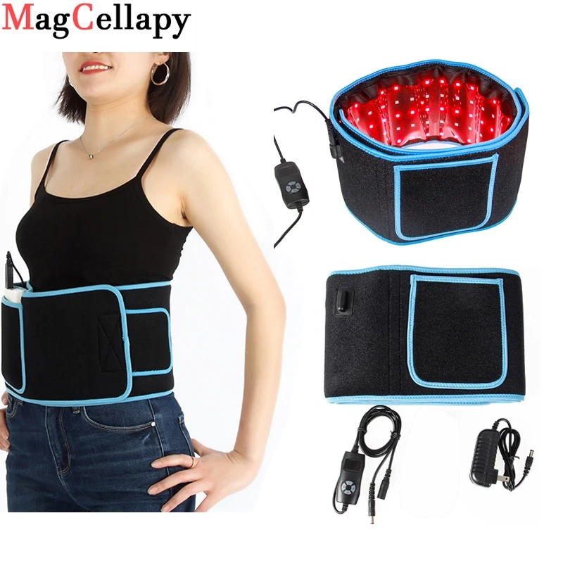 MY Stock Red & Infrared LED Light Therapy Belt 850nm 660nm Back Pain ...
