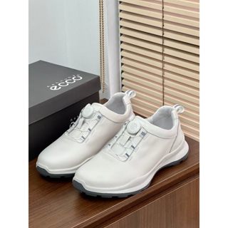 ECCO Men's Shoes Business Dress Casual Leather Shoes | Shopee Malaysia