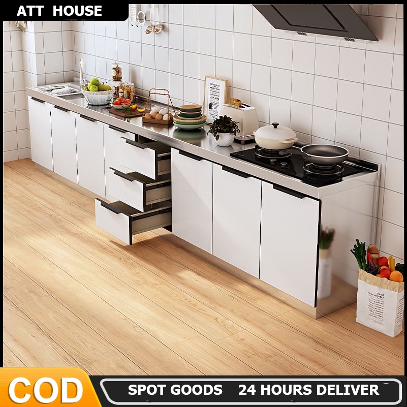 ATT Stainless Steel Kitchen Storage Cabinet Sets kichen Sink Base ...
