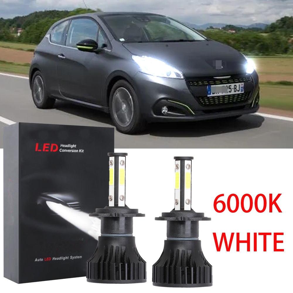 FOR Peugeot 208, year 2013 2017 (Car Headlamp HeadLight Bulb)