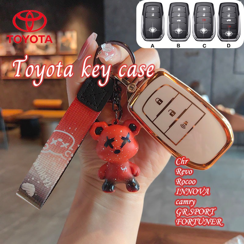 TOYOTA key cover Toyota CHR/Revo/Rocoo/Harrier/INNOVA/Camry/hilux/GR ...