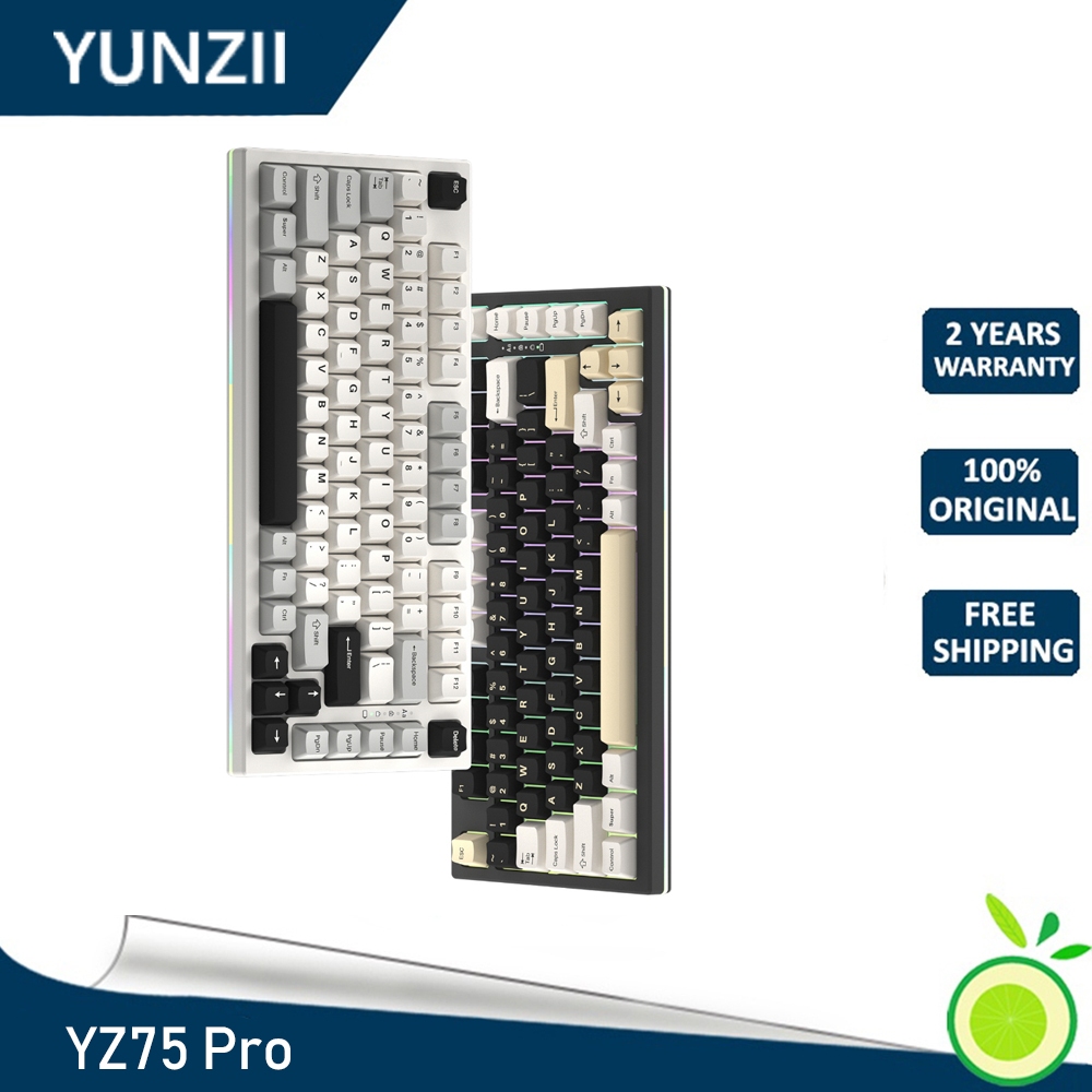 YUNZII YZ75 Pro 75 Hot Swappable Wireless Gaming Mechanical Keyboard