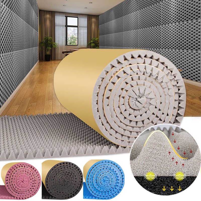 25mm Thickness Eco-friendly Sponge Studio Acoustic Foam， SoundProofing ...