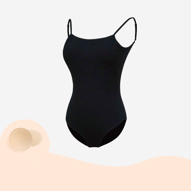 Ballet Leotards for Women Adult Dance Camisole Gymnastics Leotard Black Clothes  Sexy V Back Ballet Costume   | Shopee Malaysia