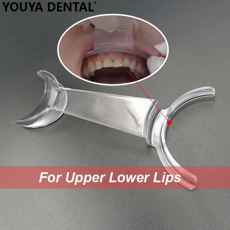 Intraoral Opener Spreader Double Head Lip Retractor Intraoral Black