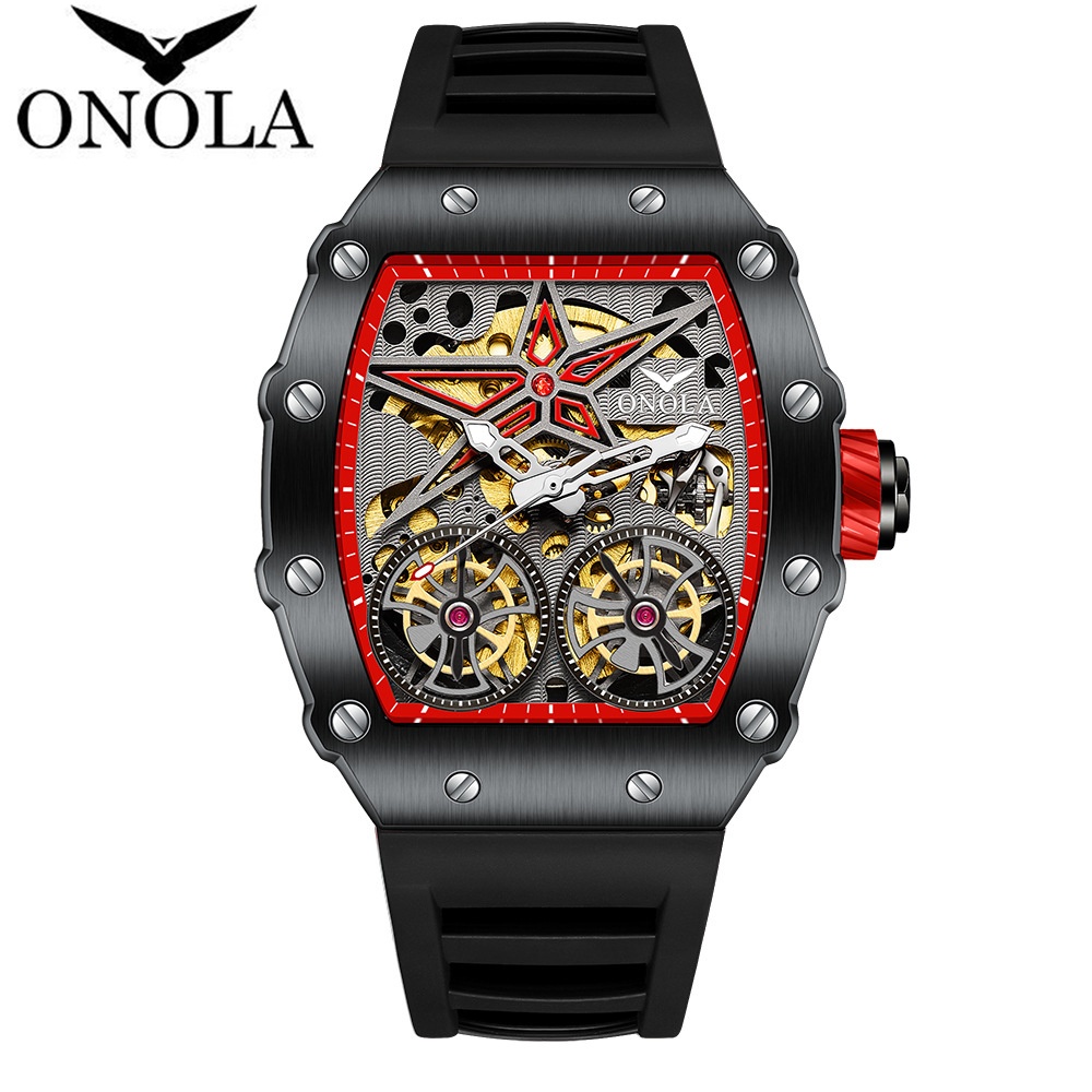 Onola Brand New Style Fashion Luxury Waterproof Automatic Mechanical Men's  Watch