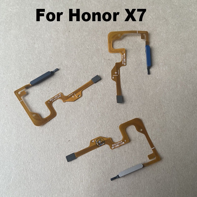 For Huawei Honor X7 Fingerprint Sensor Power Button Flex Cable Touch ID ...
