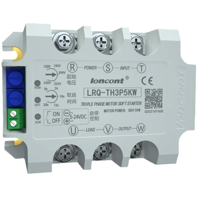 3 Phase Motor Soft Starter Online Slow Start Module Solid State Relay ...
