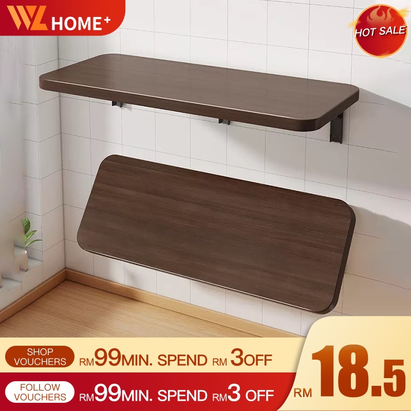 Foldable Wall Table Folding Table Wall Rack Foldable Table Home Office ...