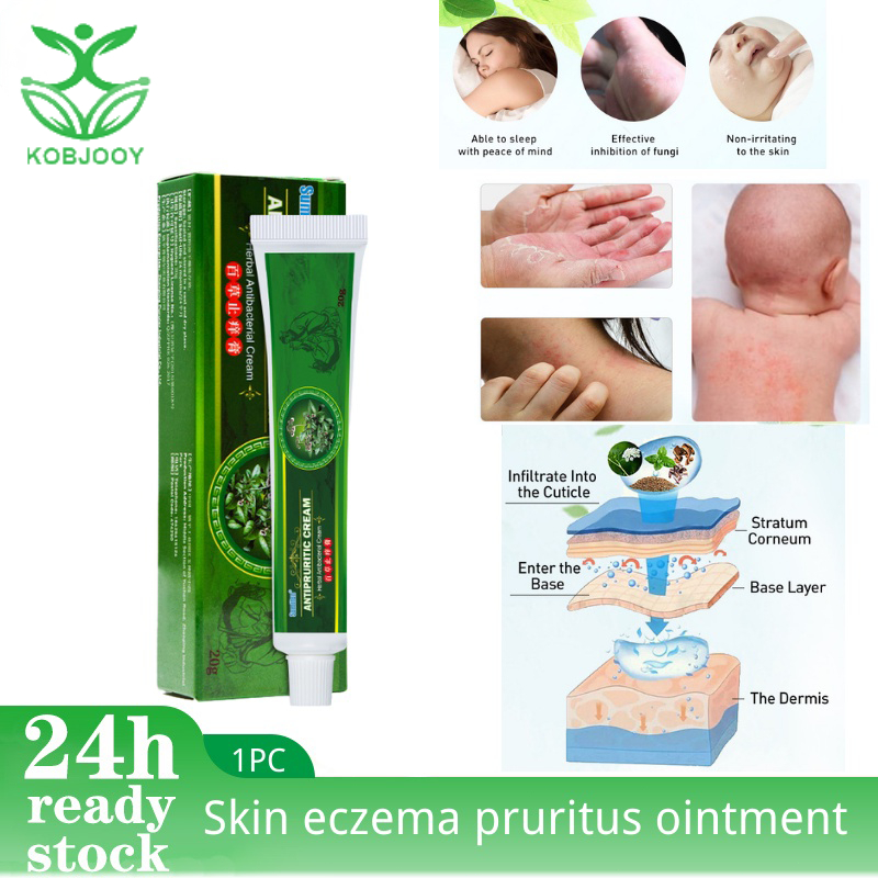 Sumifun 20g Skin Psoriasis Herbs Anti Inching Antibacterial Cream