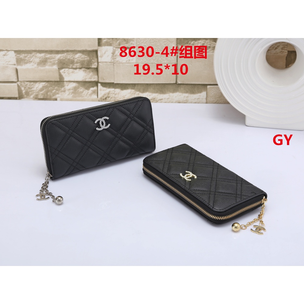 2024 YSL fashion designer women card bag long Wallet Men's Leather With ...