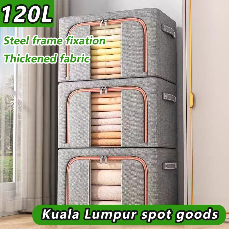 Oxford Storage Box Cloth Stackable Storage Box Foldable Storage Box ...