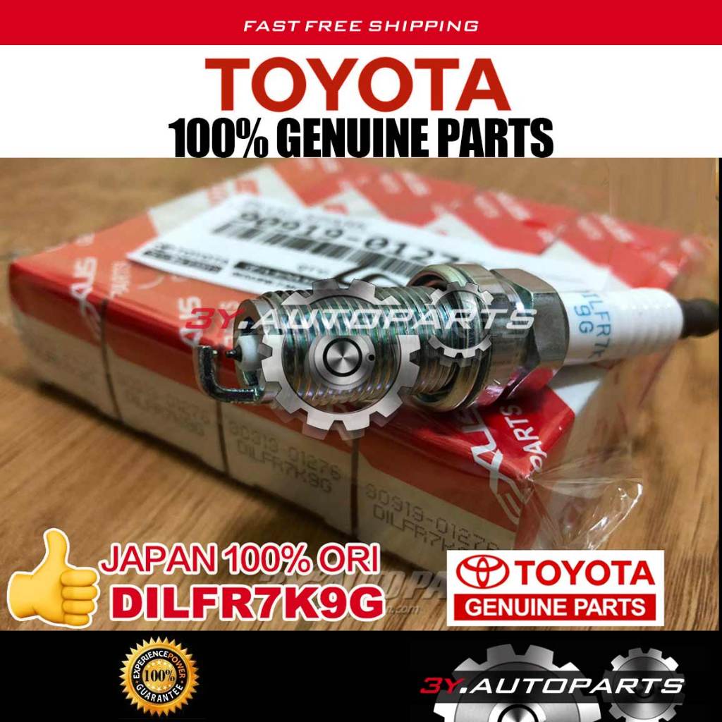100% 90919-01276 -79 DILFR7K9G (4pcs) ORIGINAL LEXUS SPARK PLUG LEXUS ...