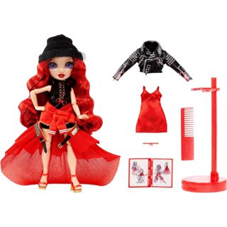 Rainbow High Fantastic Fashion Ruby Anderson - Red 11” Fashion Doll And 