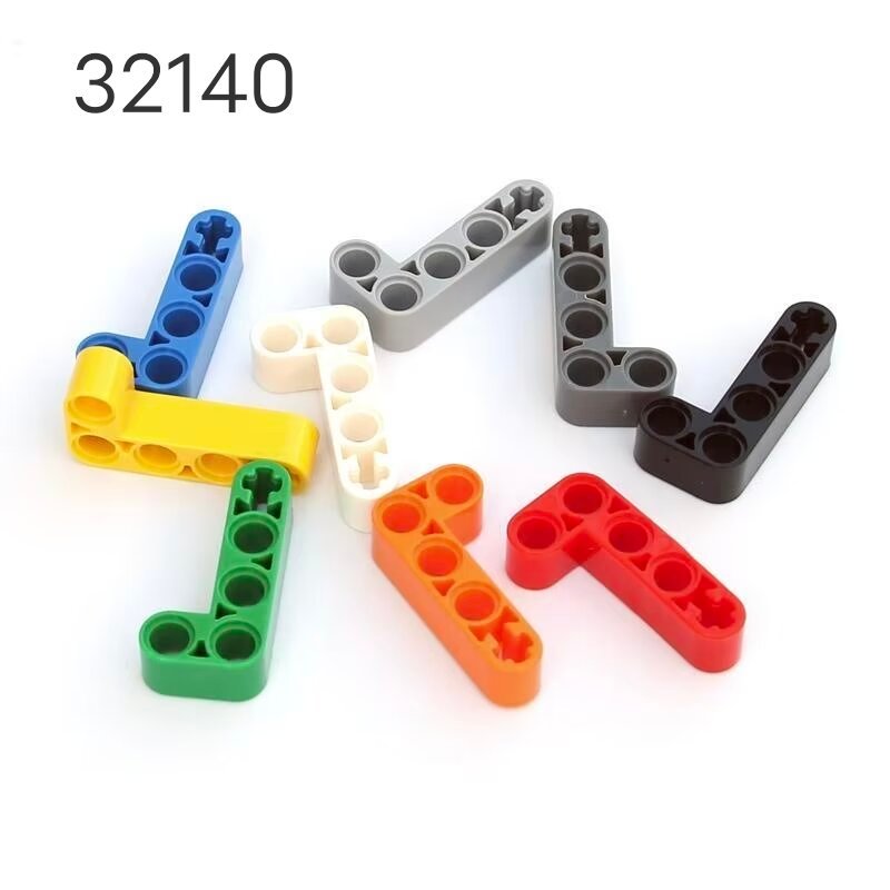 32140 Small Particle Technology Building Block Parts 2X4L Shape Cross ...