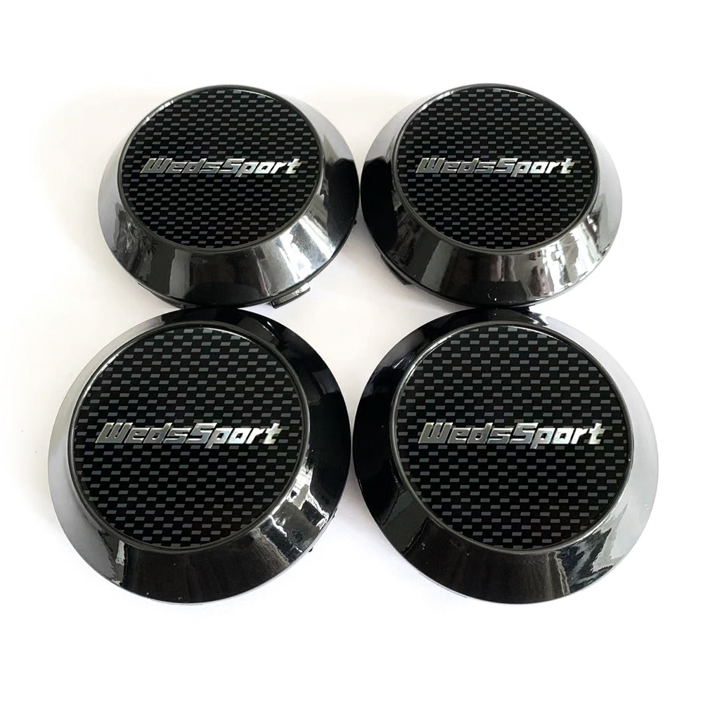 4pcs 70MM Weds sport LOGO Car Automobile Wheel Center Cap Hub Cap ...