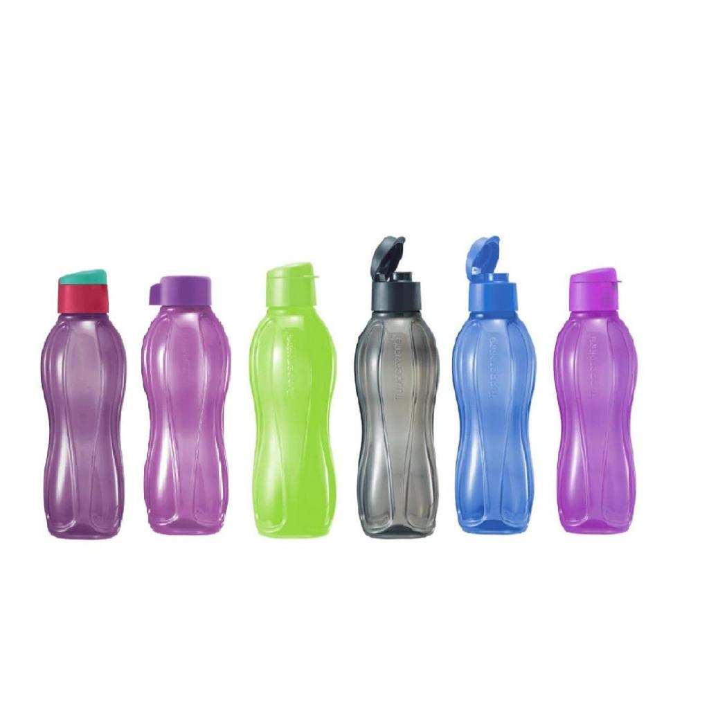 Flip Top Water Bottle 1L Sport Water Bottle Couple Water Cup Plastic ...