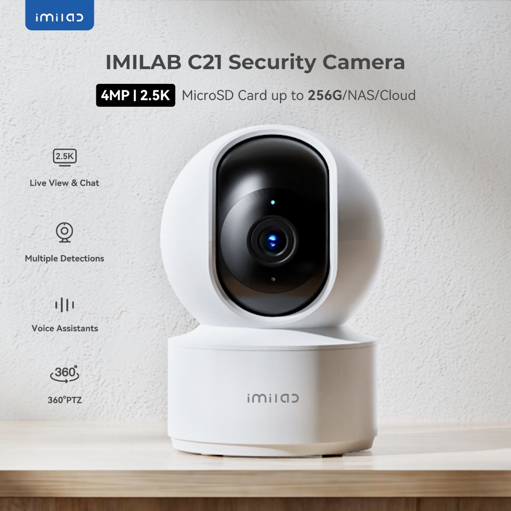 IMILAB C21 4MP 2.5K Camera Video Surveillance WiFi IP Smart Indoor Home ...