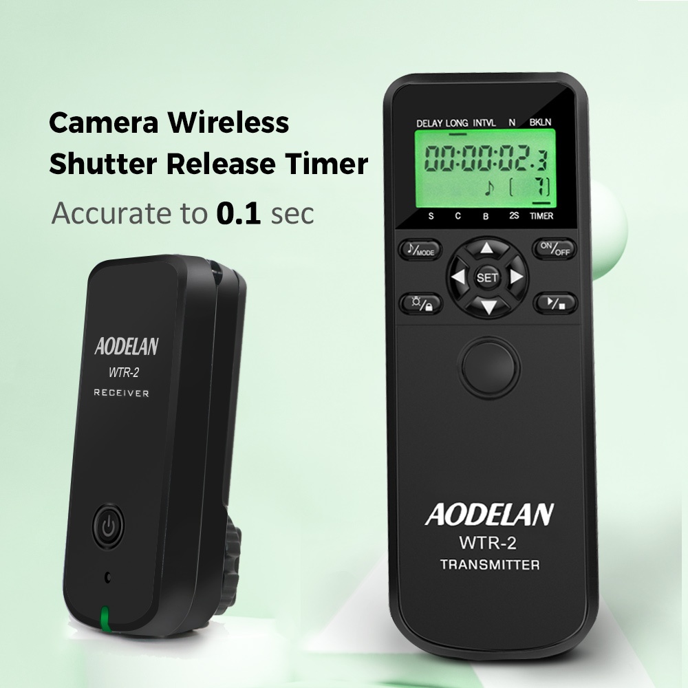 Wireless WTR-2 Camera Timer Shutter Release Timelapse