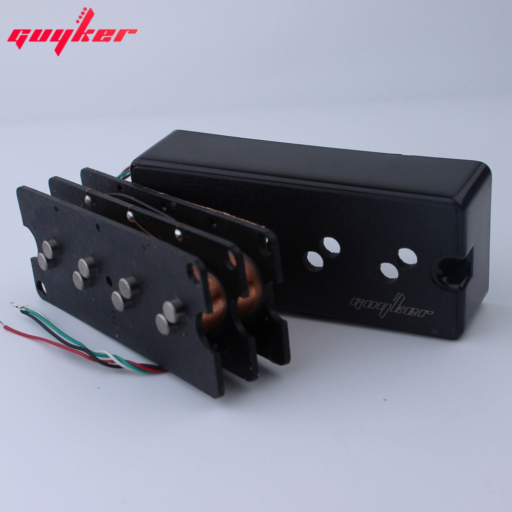 1 SET Double Noise Reduction Pickups Coil Humbucking 4/5 String Bass ...