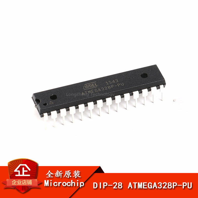 Original In-Line ATMEGA328P-PU 8-Bit Microcontroller AVR 32K Flash DIP ...