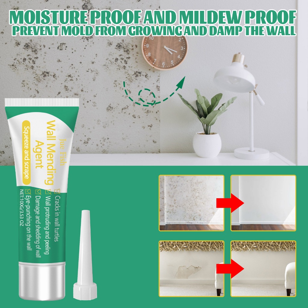 1pc Drywall Patch Repair Kit With Scraper, Wall Spackle Repeair Paste