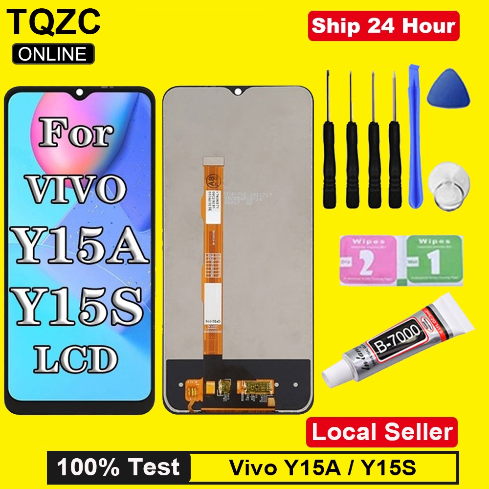 TQZC Original LCD For Vivo Y15 / Y15A / Y15S LCD Display Touch Screen ...