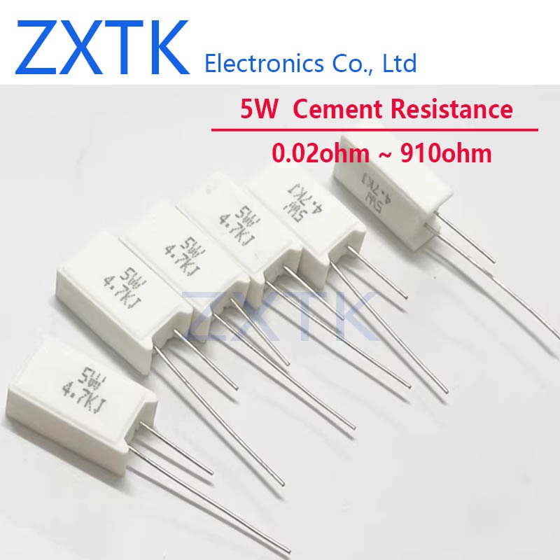 Résistance De Puissance RB59-1R-5% - 1 Ohm, 3 Watts, Pour Montage PCB Et Réparations électroniques