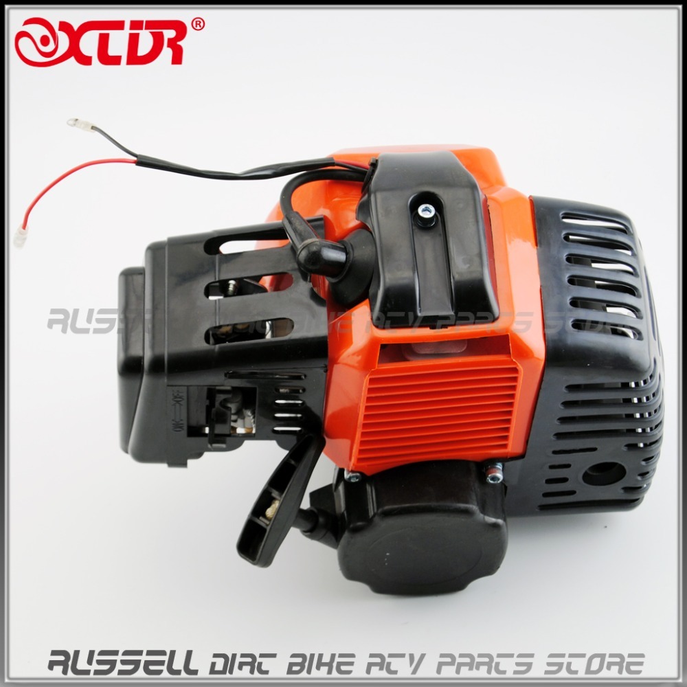 49CC 2 STROKE ENGINE MOTOR Pull Starter POCKET MINI BIKE SCOOTER ATV ...