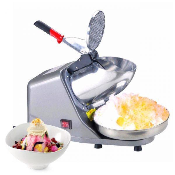 Ice Crusher Double Blade Shaved Ice Machine Smoothie Heavy Duty ...