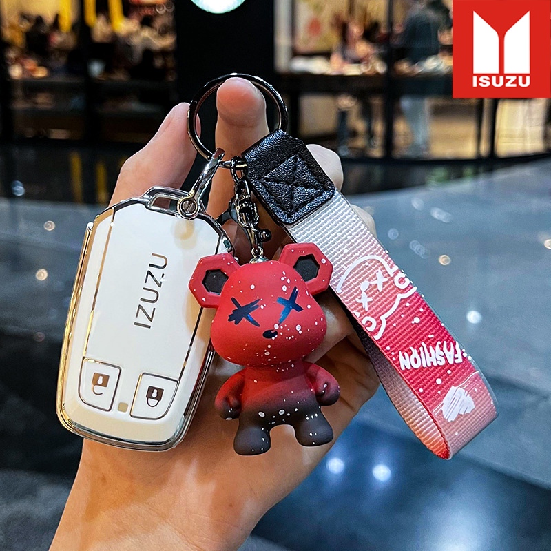 Isuzu Car Remote Key Case For Isuzu D-MAX Key Cover Keychain ...